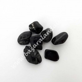 Turmalina Negra - Mineral Rodado de Turmalina Pequeño