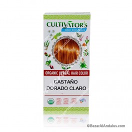 Castaño Dorado Claro - Color Vegetal Orgánico Bio - Eco Cert