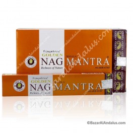 Golden Nag Mantra en Varilla - Masala