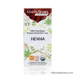 Henna - Color Vegetal Orgánico Bio - Eco Cert - Cultivator