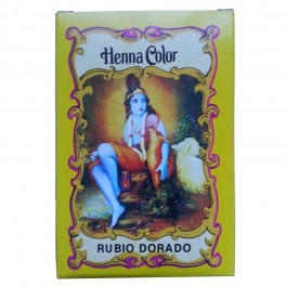 Henna Color Rubio Dorado - Cabellos - Radhe Shyam